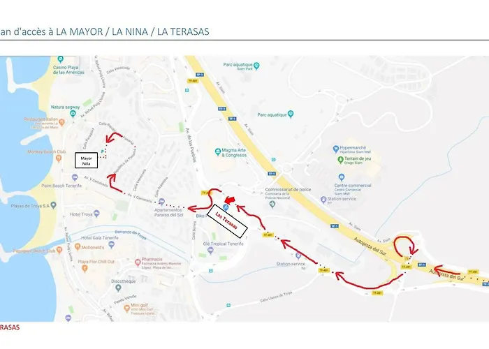 Terassas- Playa De Americas - Ténérife- Espagne Playa de las Americas (Tenerife)